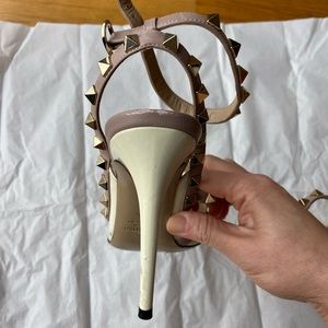 Valentino Rockstud pumps ankle strap